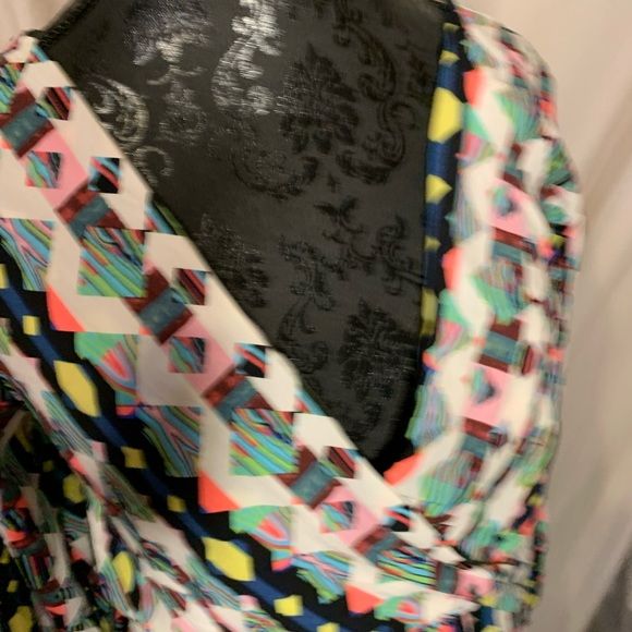 Multi colored short SAGE dress - Picture 9 of 9